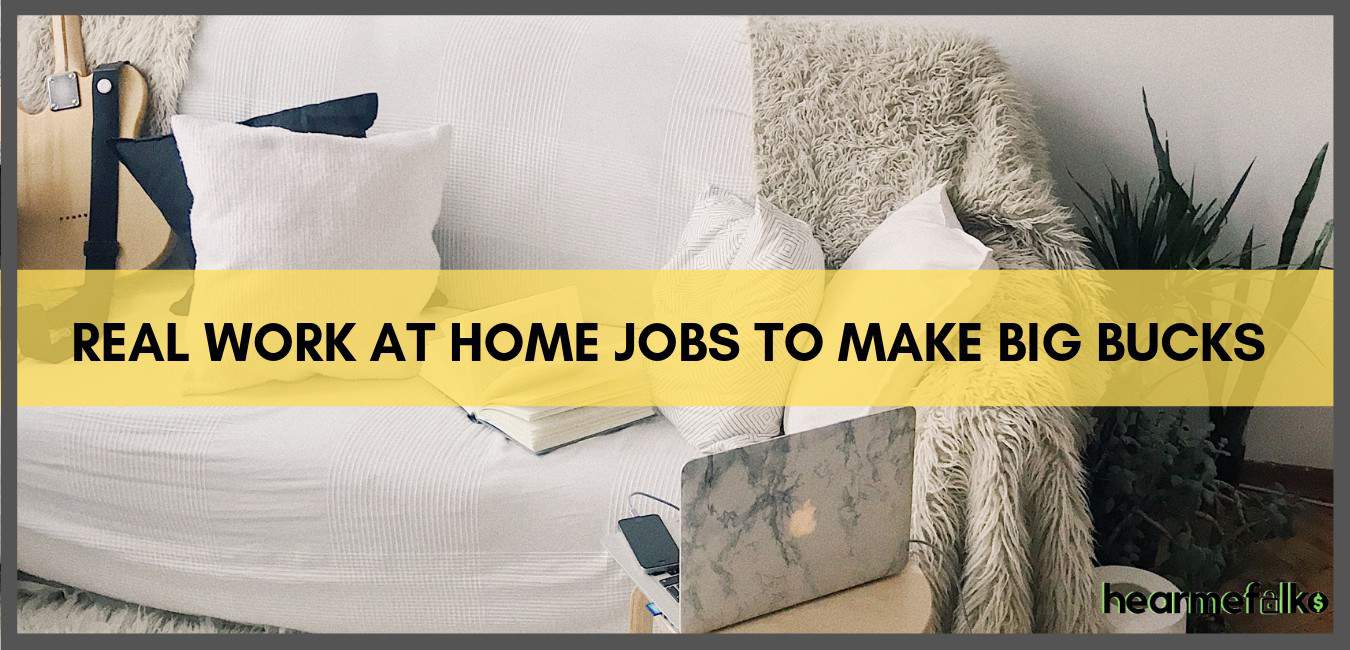 real work from home jobs