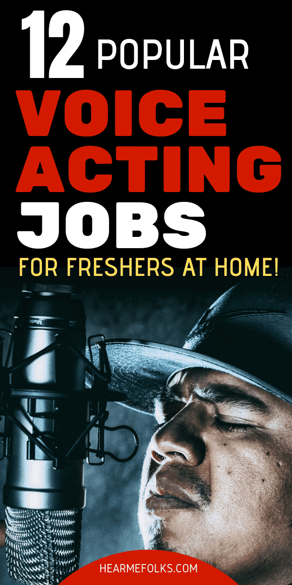 voice acting jobs