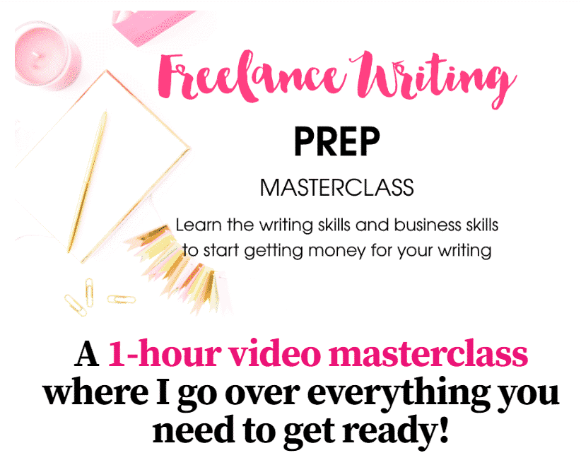 freelance writing prep masterclass