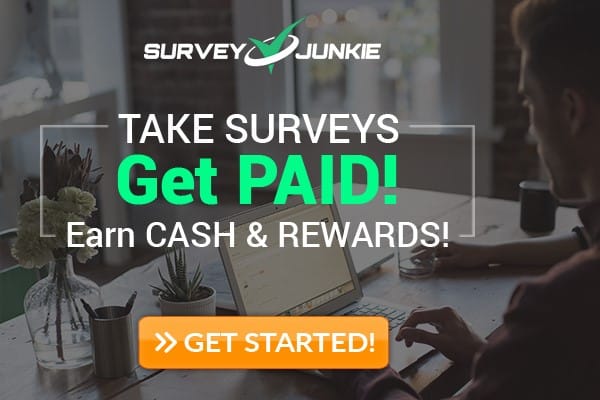 Survey Junkie rewards $5 instantly