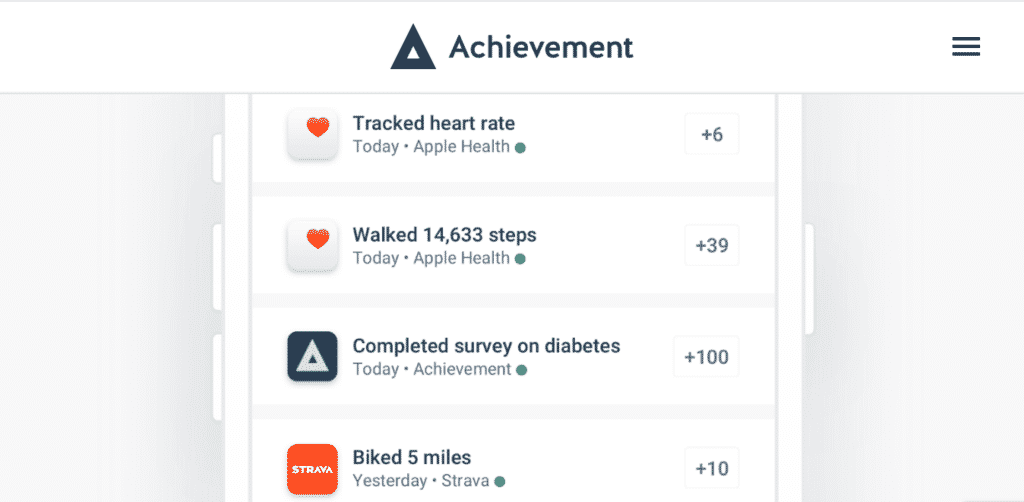 achievement - get paid to walk