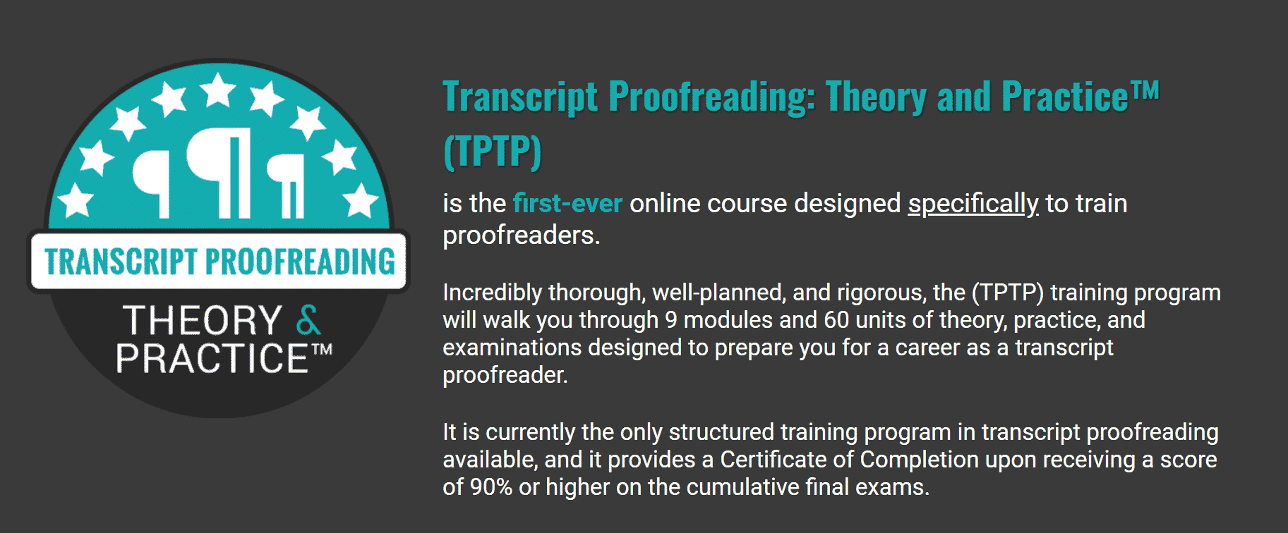 Transcript Proofreading