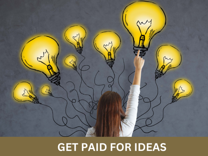 get paid for ideas online