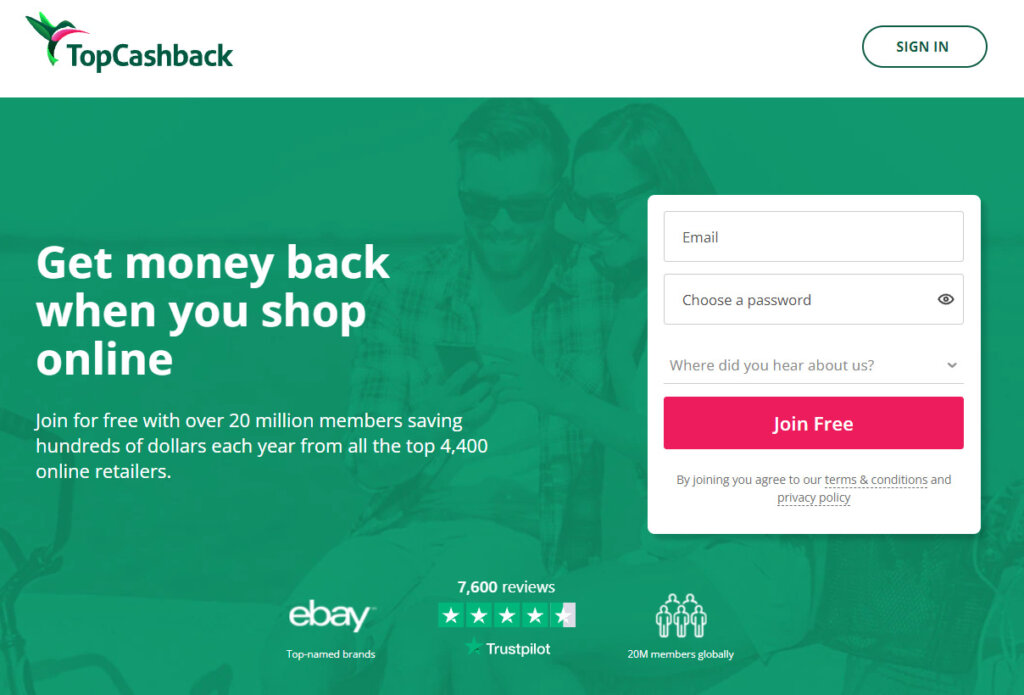 TopCashBack review