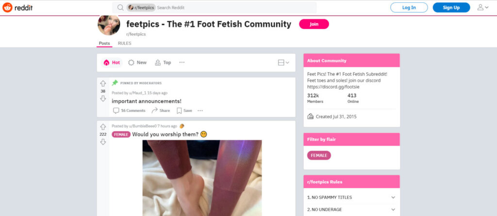 how to sell feet pics on Reddit
