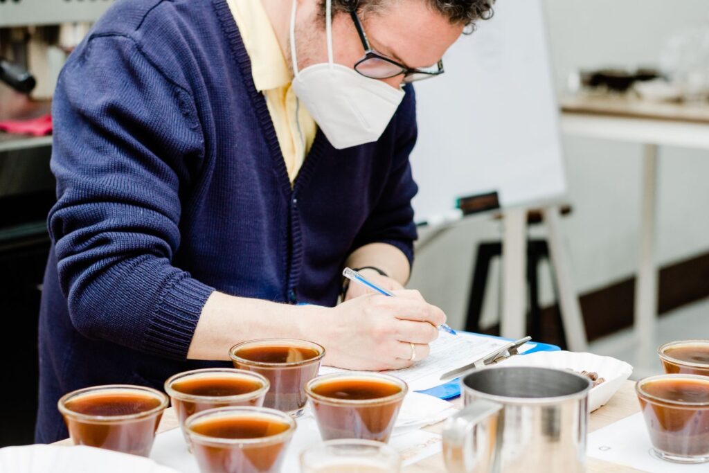 become a coffee taster