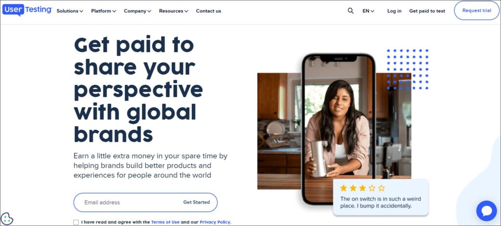 Get Paid to Test Websites With UserTesting
