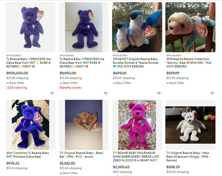 10 Best Places to Sell Beanie Babies In 2024 Pricing Top Tips