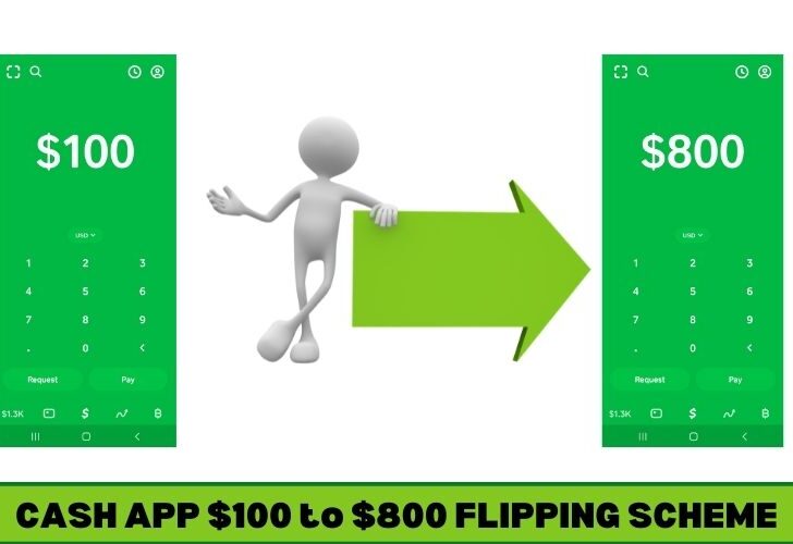 Cash App $100 to $800 Flipping Scheme
