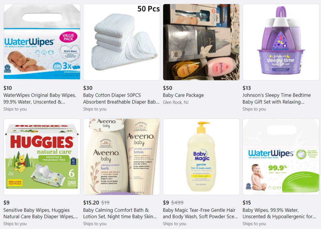 Baby Care Products & Supplies