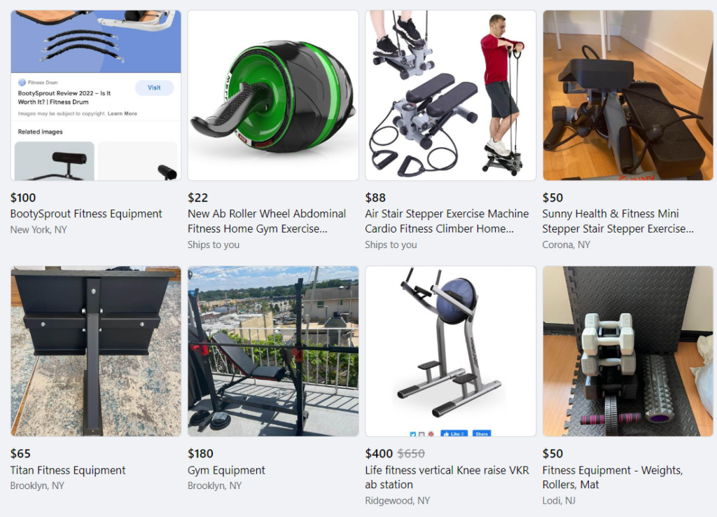 Sports Supplies & Fitness Equipment