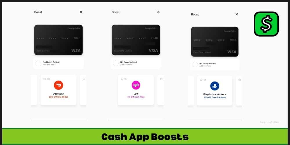 Cash App Boosts List