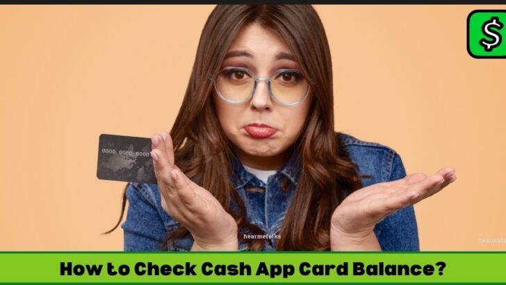 How to Check Cash App Card Balance