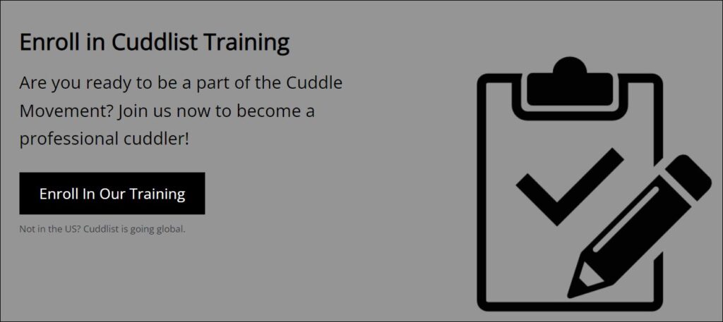 Cuddlist Training