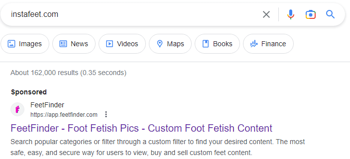 Is Feet Finder Same as Instafeet