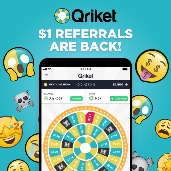 Qriket Referral Program