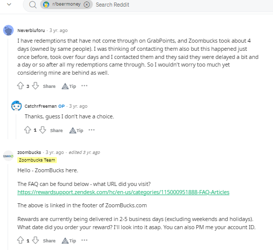Reddit Negative Zoombucks User Reviews