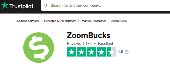 Zoombucks Review and Rating on TrustPilot