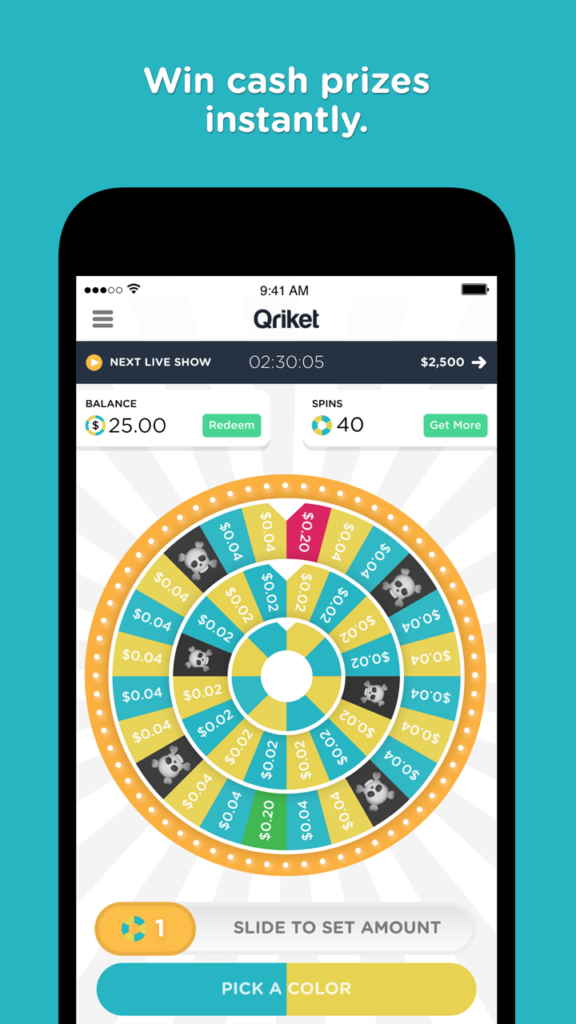 how much money can you make on Qriket