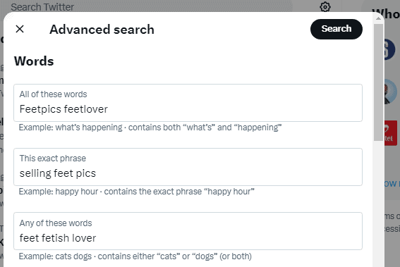 Advanced Search On Twitter