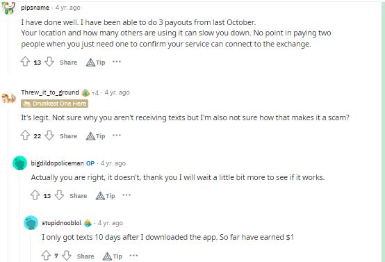 Money SMS Reviews Reddit